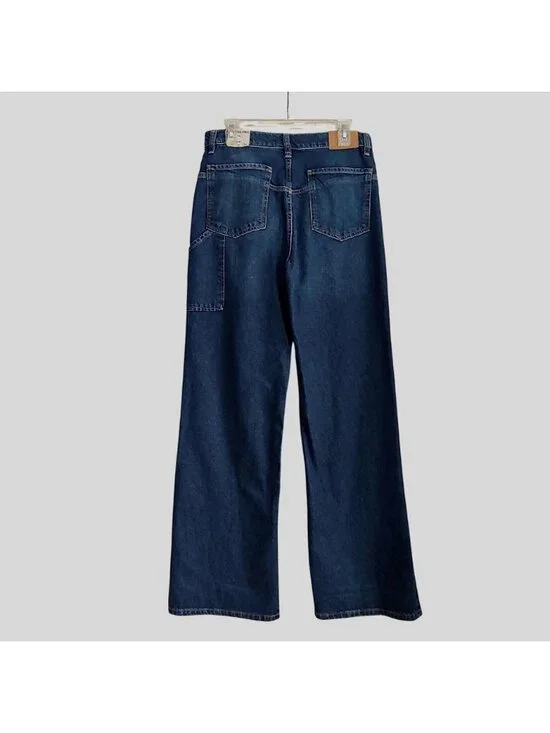 We The Free Tinsley Baggy High Rise Straight Leg  Boho 30 - Picture 3 of 12